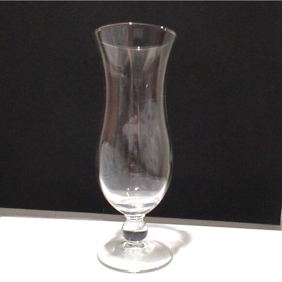 Libbey Glass Set Of 4 Hurricane Cocktail 23.5 Oz Elegant Clear Bar Vintage 80s - Picture 2 of 2